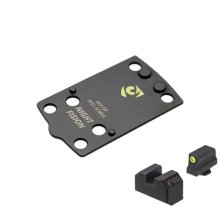 (image for) OPTIC PLATE EPS CARRY W/TRITIUM FRONT SIGHT FOR GLOCK 43X MOS