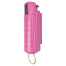 (image for) 1/2 OZ PEPPER SPRAY W/HARD CASE & KEY RING