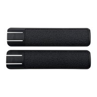 PICATINNY ERGO TEXTURED RAIL COVER 2-PACK POLYMER