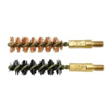 BORE BRUSH 2PK NYLON/BRONZE