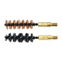 BORE BRUSH 2PK NYLON/BRONZE