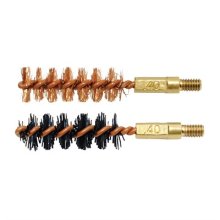 BORE BRUSH 2PK NYLON/BRONZE