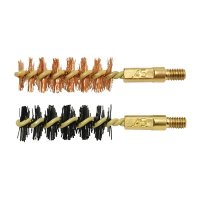 BORE BRUSH 2PK NYLON/BRONZE