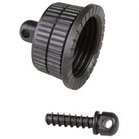 SHOTGUN MAGAZINE TUBE CAP WITH SWIVEL BASE