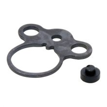 (image for) AR-15 AMBIDEXTROUS DUAL LOOP SLING ATTACHMENT PLATE
