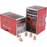 FMJ 9MM CALIBER (0.355") PISTOL BULLETS