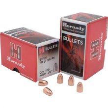 FMJ 9MM CALIBER (0.355\") PISTOL BULLETS