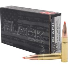 BLACK 300 AAC BLACKOUT RIFLE AMMO