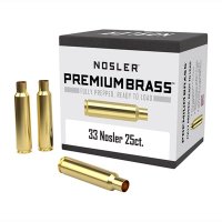 33 NOSLER BRASS