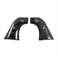 (image for) SUPER BLACKHAWK GRIPS (SQUARE), BLACK LAMINATE