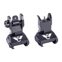 AR-15 BACK-UP SIGHT SET RAIL-MOUNTED