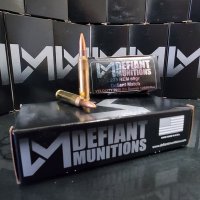 DEFIANT Munitions 223 Rem 69 gr. FMJ Match 20 rnd/box