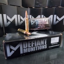 (image for) DEFIANT Munitions 223 Rem 69 gr. FMJ Match 20 rnd/box