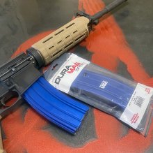 (image for) Duramag SPEED AR15 556 223 300 BLK MAGAZINE 30 rnd BLUE