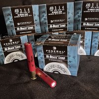 FEDERAL GAME SHOK .410 #4 LEAD 3" 11/16 oz. H413-4 25 rnd/box