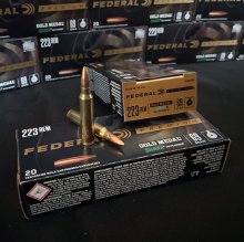(image for) Federal Gold Medal 223 69 gr. SIERRA MATCH KING HPBT 20 rnd/box