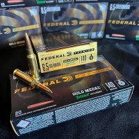 Federal GOLD MEDAL 6.5 Creedmoor 140 gr. SIERRA MK HP 20 rnd/box