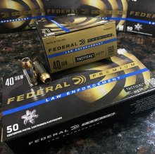 Federal Premium HST LE 40 S&W 180 gr. JHP P40HST1 50 rnd/box