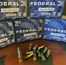 (image for) Federal CHAMPION 22 LR 36 gr. LHP #749 325 rnd/VALUE PACK