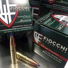 Fiocchi Extrema 300 Blackout 125 gr. SST 300BLKHA 25 rnd/box