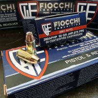 Fiocchi 380 AUTO 90 gr. JHP 380APHP 1000 rnd/case