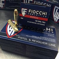 Fiocchi 38 Special 130 gr. FMJ 38A 50 rnd/box