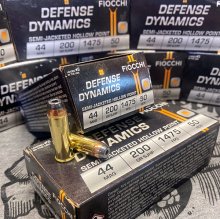 Fiocchi DEFENSE DYNAMICS 44 MAG 200 gr. JHP 44B500 50 rnd/box