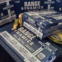 Fiocchi 9 mm 115 gr. FMJ 9AP 50 rnd/box