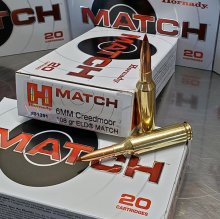 Hornady 6 MM Creedmoor 108 gr. ELD MATCH #81391 20 rnd/box