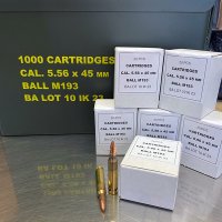 BOSNIAN IGMAN WHITE BOX M193 5.56 55 gr. FMJ NATO 20 rnd/box