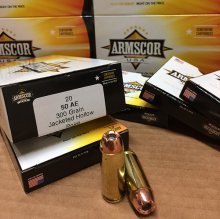 Armscor USA 50 AE 300 gr. Hornady XTP JHP 20 rnd/box