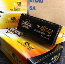 Armscor USA 40 S&W 180 gr. FMJ 50 rnd/box