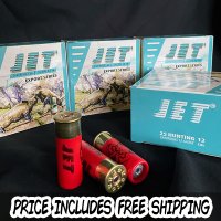 JET BRAND 12 ga SLUG 1 1/8 oz. 2 3/4" 250 rnd/case FREE SHIP