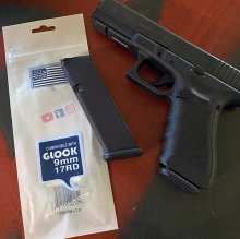 (image for) KCI GEN 2 Magazine 9mm GLOCK 17 19 26 34 45 #MZ007 17 rnd. Black