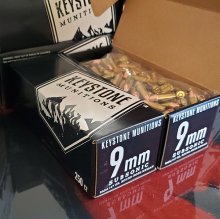 (image for) Keystone Munitions 9 mm SUBSONIC 147 gr. FMJ 250 rnd VALUE PACK