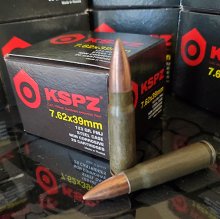 RUSSIAN Klimovsk KSPZ 7.62x39 123 gr. FMJ 1000 rnd/case