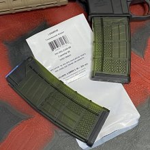 (image for) LANCER AR-15 M4 Magazine 30 rnd. L5AWM TRANSLUCENT OD GREEN