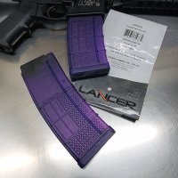 LANCER AR-15 M4 Magazine 30 rnd. L5AWM TRANSLUCENT PURPLE