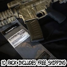 (image for) Magpul AR15 M4 T MAG TMAG Magazine 30 rnd. TRANSLUCENT OD 10 PACK FREE SHIPPING