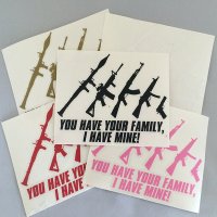 ASW Ammo Army I HAVE MY FAMILY Decal
