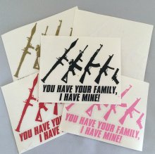 ASW Ammo Army I HAVE MY FAMILY Decal