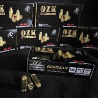 OZK Ammo 380 AUTO 100 gr. FMJ BRASS Case 1000 rnd/case