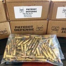 Patriot Defense WINCHESTER 5.56 55 gr. M193 125 rnd BULK PACK