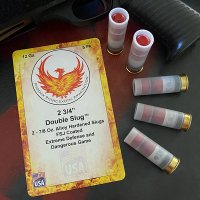 (image for) PHOENIX RISING DOUBLE SLUG 12 ga 2 3/4" 5 rnd/pack