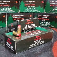 PINEY MOUNTAIN 45 ACP 230 gr. RED TRACERS 50 rnd/box