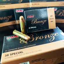 PMC Bronze 38 SPL 132 gr. FMJ #38G 50 rnd/box