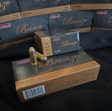 (image for) PMC Bronze 45 ACP 230 gr. FMJ #45A 50 rnd/box