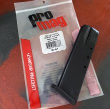 (image for) PRO MAG CZ-75 TZ-75 Baby Eagle MAGAZINE 9mm 15 rnd #CZ-A1 BLACK