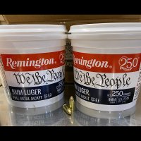 (image for) Remington UMC WE THE PEOPLE 9 mm 115 gr. FMJ #21385 250 rnd RANGE BUCKET