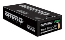 AMMO INC MATCH 9MM 124GR JHP 50/1000